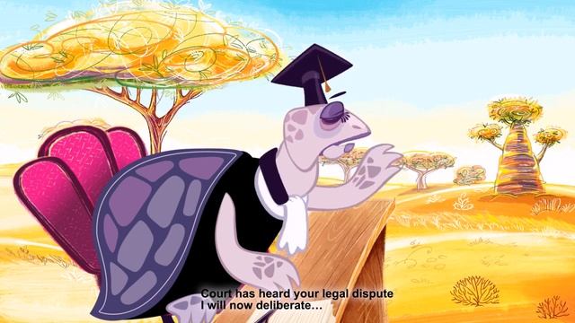 Мультфільм для дітей на правову тематику «Слон проти Жирафи» з англійськими субтитрами смотреть онлайн