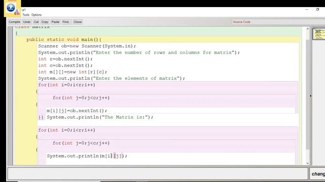 Sum of Rows and Columns of Matrix in Java| 2D array смотреть онлайн