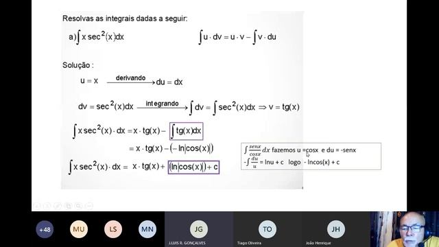 Aula on-line Cálculo Diferencial e Integral II смотреть онлайн
