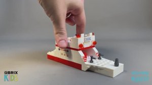 Собираем медкатер из конструктора QBRIX KIDS - детские конструкторы с видеоинструкцией