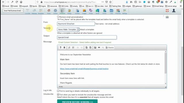 Simple Personalised Bulk Emails in Smartspace смотреть онлайн