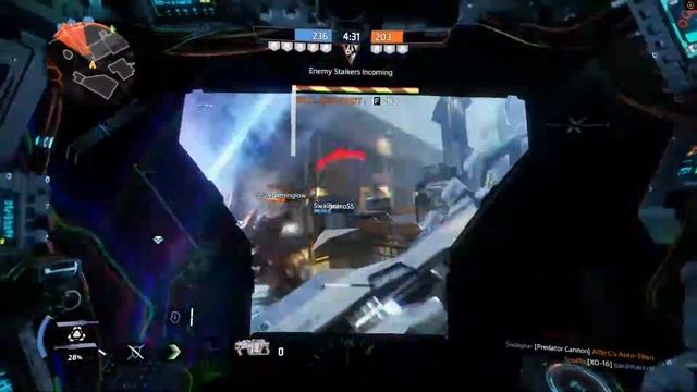 Wingman Headshot, Titanfall and New Ronin Execution - Titanfall 2 смотреть онлайн