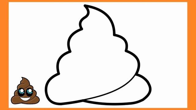 COMMENT DESSINER UN EMOJI Caca KAWAII étape par étape, facile et rapide смотреть онлайн