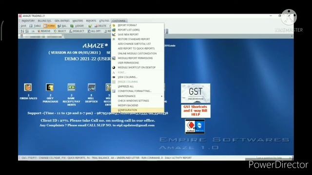 Empire software me sale bill , grey purchase,mill dispatch ,bank payment.bank recipes .all entry смотреть онлайн