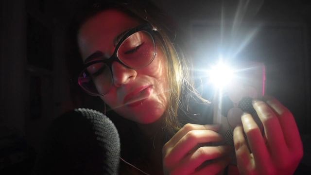 ASMR | Positive Affirmations and Relaxing 'Follow the Light' | Soothing Whispering in Pink Lights 🌸 смотреть онлайн
