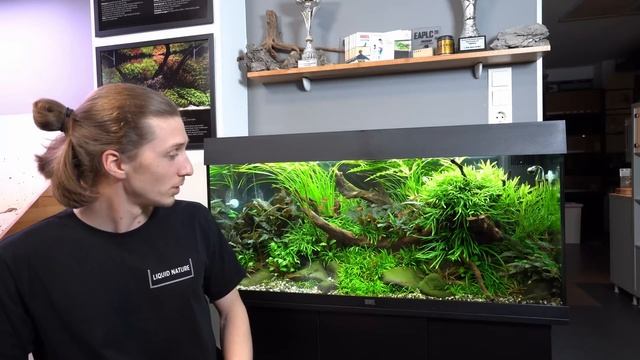 Juwel Rio 180L Aquascape Aquarium Vorstellung | Liquid Nature смотреть онлайн