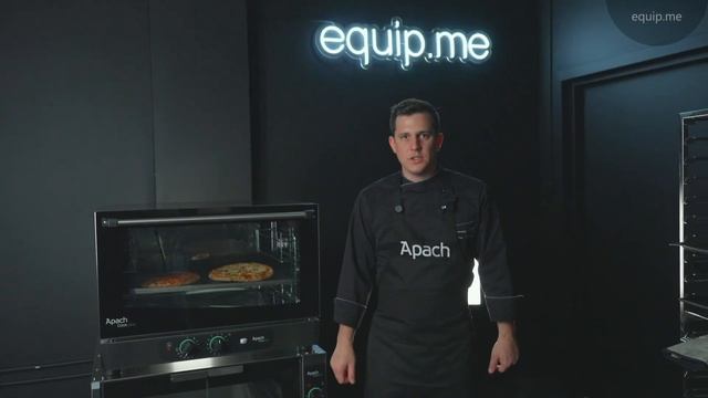 ГОТОВИМ ПИЦЦУ НА КОНВЕКЦИОННОЙ ПЕЧИ APACH AD46MI ECO смотреть онлайн