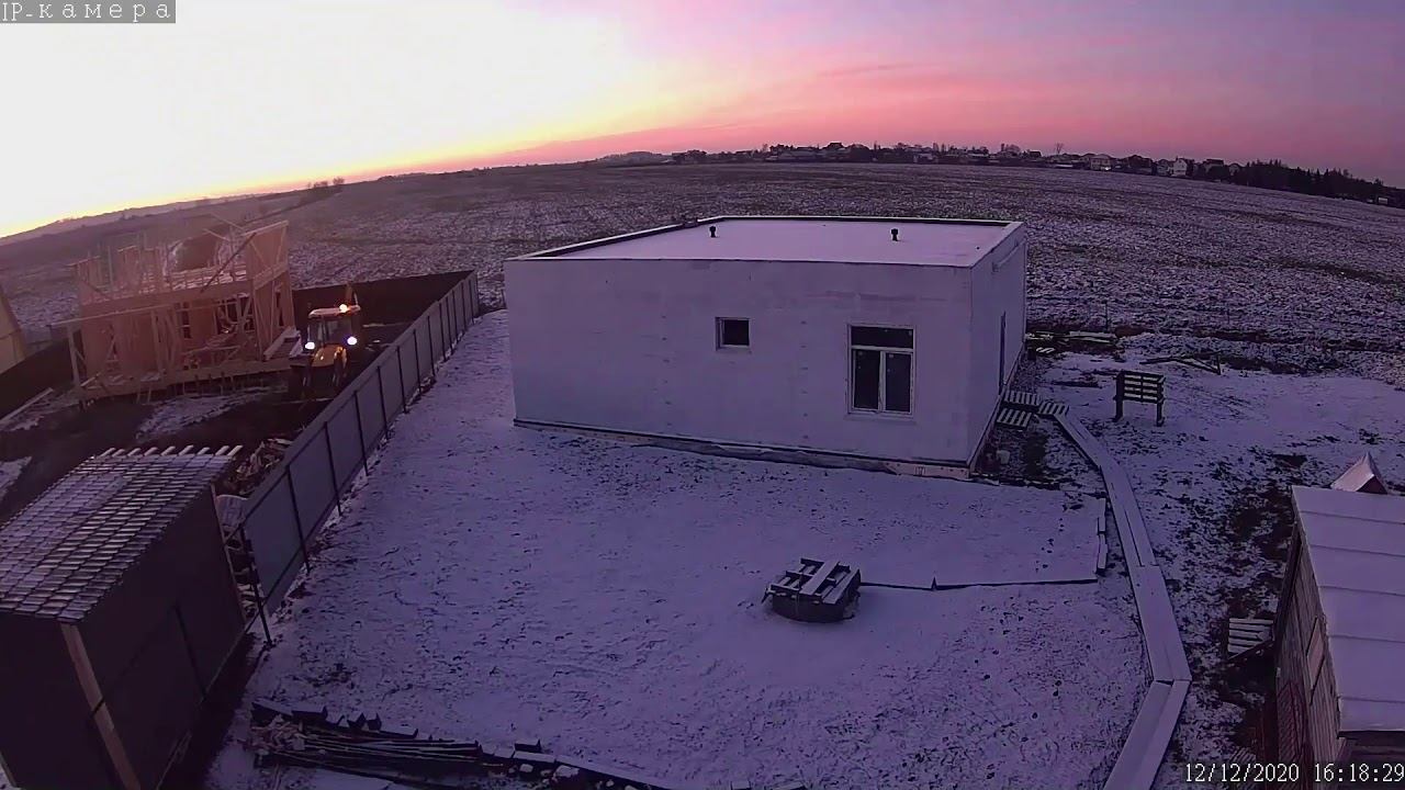 Дом Морковыча (таймлапс) - ноя-дек-янв