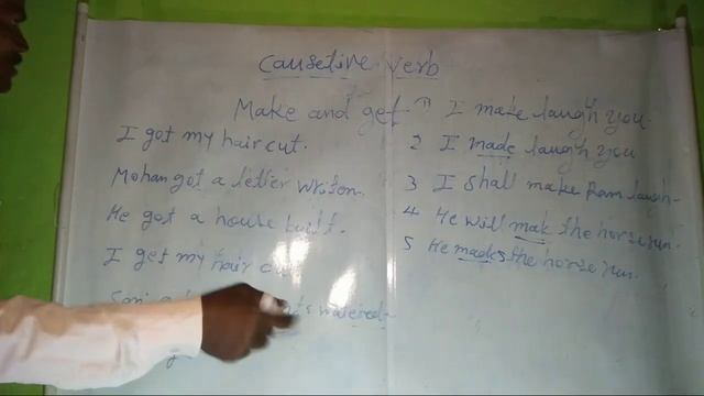 Causative verb make get of use for English grammar смотреть онлайн