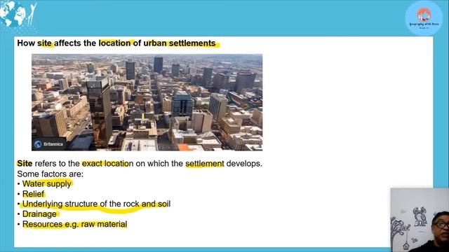 Settlement Geography: Urban settlement смотреть онлайн