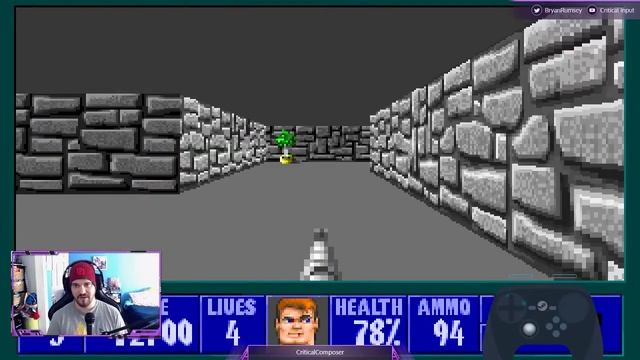 Wolfenstein 3-D (id, 1992) [Part 3] смотреть онлайн