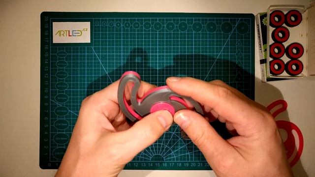 Fibonacci Spiral Fidget Spinner - 3D Printed смотреть онлайн