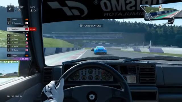 Gt Sport Lancia HF Integrale @ Red Bull Ring (Update 1.25) смотреть онлайн