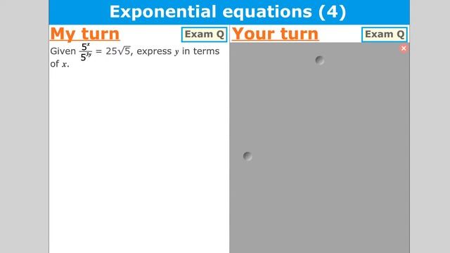 Exponential equations (4) - (Lesson 17) - A-Level prep with Mr Hegarty! смотреть онлайн