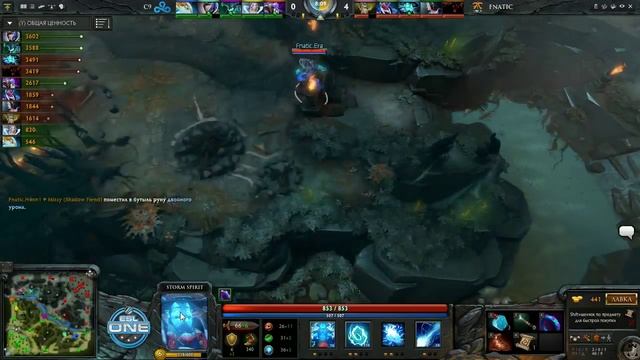 Fnatic.eu vs Cloud 9 g.3 Europe Group Final ESL One Frankfurt смотреть онлайн