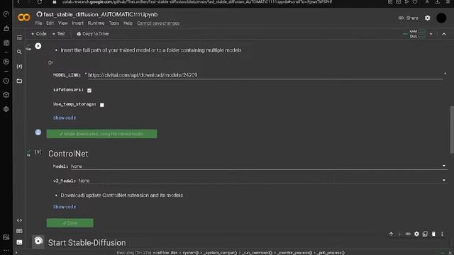 Stable Diffusion Generation смотреть онлайн