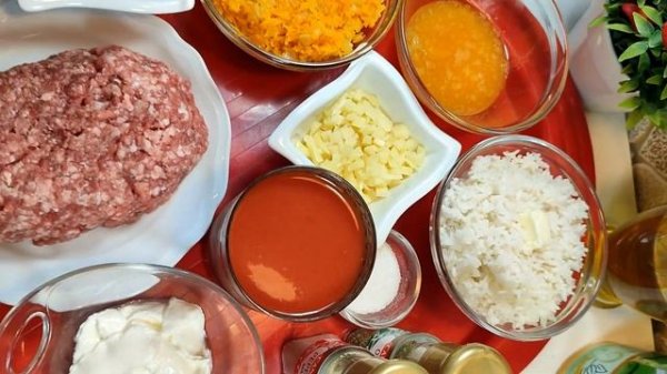 Котлеты мясные с рисом и морковью ОЧЕНЬ ВКУСНО!