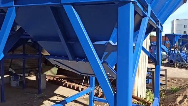 Бункер для сыпучих материалов 4 м³ смотреть онлайн