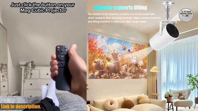 Upgrade Your Home Theater with the DITONG HY300 Plus Projector - The Ultimate 4K HD Android смотреть онлайн