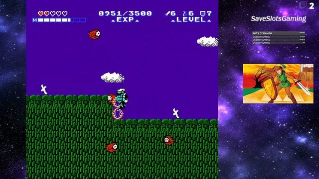 Zelda 2 Amida's Curse NES Hack Part 2 смотреть онлайн