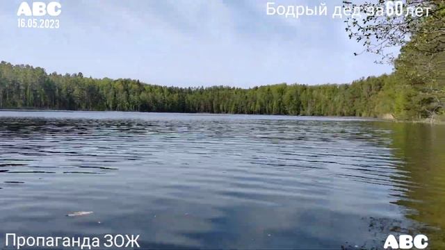 Пропаганда ЗОЖ на воде #Бодрыйдедза60лет #производствостанков #будогощь смотреть онлайн