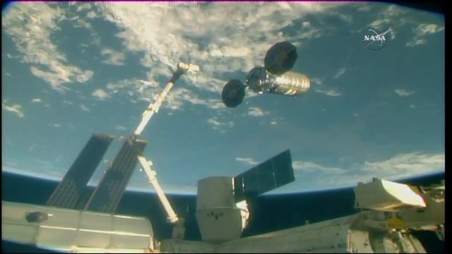 Astronauts Release U.S. Spacecraft Completing Cargo Mission