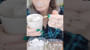 Меловая паста + глина Розовая Узбечка + глина Уральская + мел ассорти🤍🤎❤