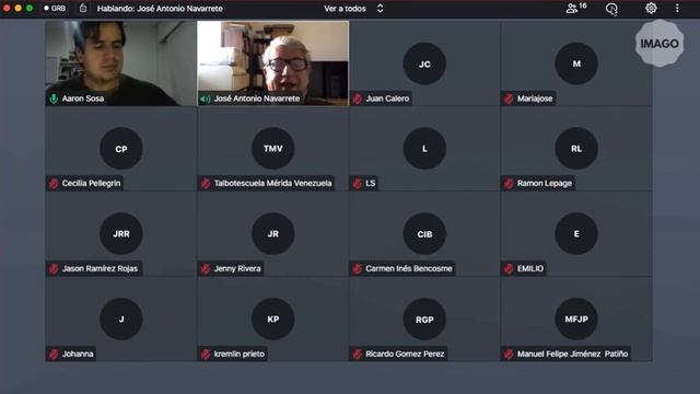 Ciclo de Conversaciones Online IMAGO / Conversaciones con José Antonio Navarrete 08-08-2020 смотреть онлайн