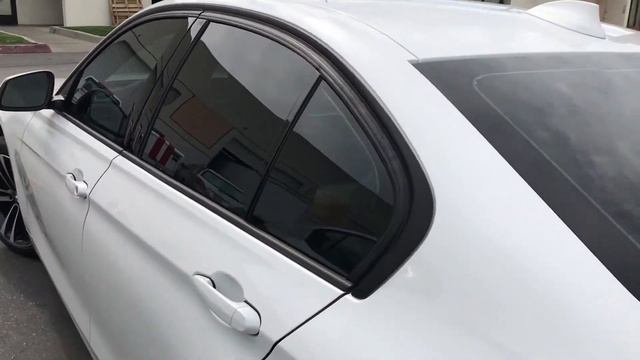 White interior and Window Tint!! смотреть онлайн