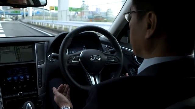 Nissan tests fully autonomous prototype technology on streets of Tokyo смотреть онлайн