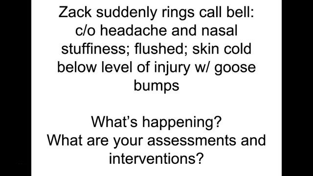 Neuro #3: SCIs & Seizures