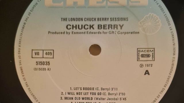 Chuck Berry - London Berry Blues - Vinyl record смотреть онлайн