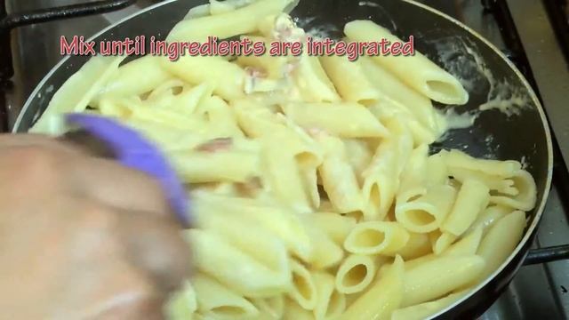 How to Prepare Penne Pasta to the Carbonara with Bacon- CocinaTv By Juan Gonzalo Angel смотреть онлайн