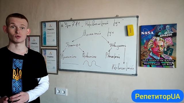 Фізика 7 клас. #Урок №11. "Нерівномірний рух" смотреть онлайн