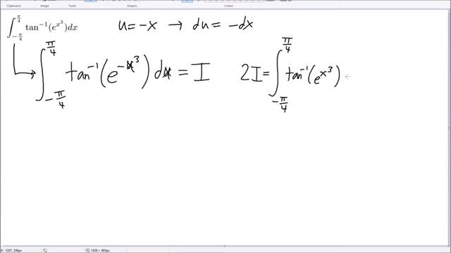 Sum of Reciprocal Arctan Trick [Mock Integration Bee Practice] смотреть онлайн