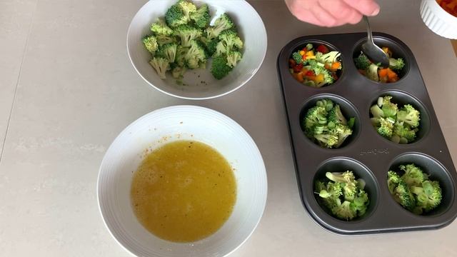 Dairy Free , Gluten Free Fluffy Broccoli Muffins | Great For Breakfast And For Weight Loss