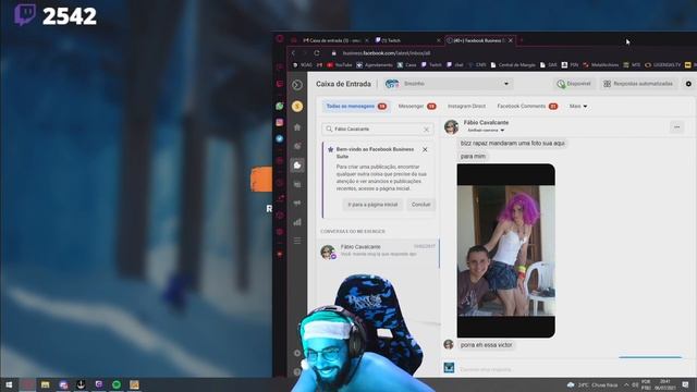 SMZINHO E BINHO RACHANDO COM A FOTO DA PUT4 AZUL DE PERUCA kkkkkkkkkkkkk смотреть онлайн