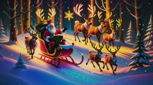 Nexxus 604 - Acid Christmas - Psychedelic trance mix • (4K AI animated music video)