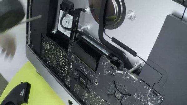 Часть 2. Чистка от пыли iMac A1419