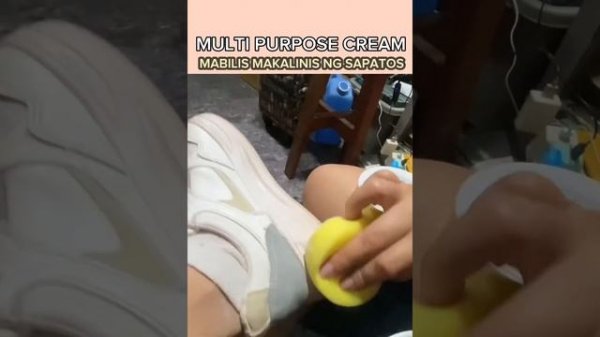 White Shoes Cleaner Multipurpose Cleaning Cream Product Review