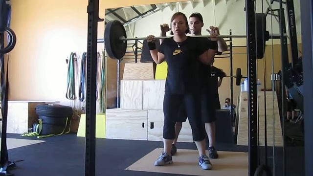 Lisa 20-rep Back Squat смотреть онлайн