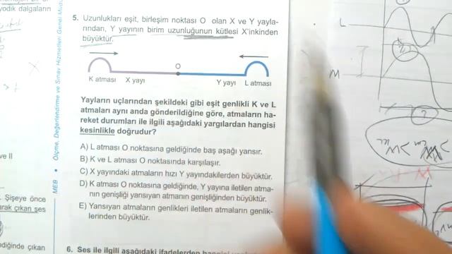 10. Sınıf | Fizik | MEB | Kazanım Testi 24 | Dalgalar 4 | 2022 2023 | PDF | TYT | YKS | 2023 2024 смотреть онлайн