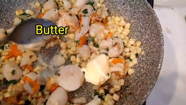 How to Make Whipped Cream Seafood Fettuccine | Whipped Cream Pasta | Fancy Meals смотреть онлайн
