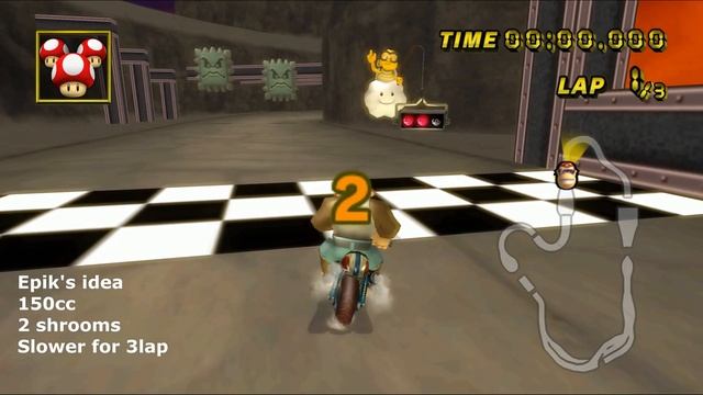 【CTGP Glitch】 Volcano Canyon (Tool-assisted) смотреть онлайн