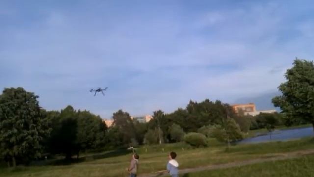 Шестикоптер показывает высоту смотреть онлайн