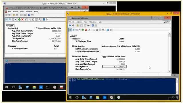 Impact of RDMA Networking in an SMB3 workload over 100GbE смотреть онлайн