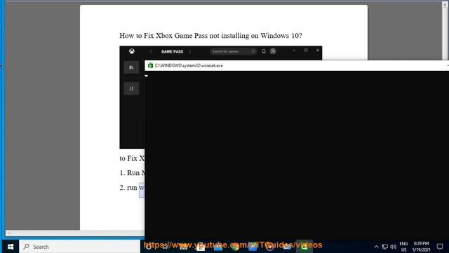 Fix Xbox Game Pass not installing on Windows 10 смотреть онлайн