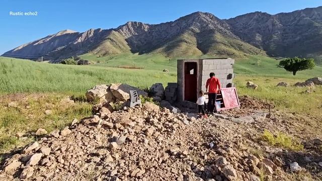 "Creative nomadic couple: building a stylish shed for sheep as summer heat reaches its peak смотреть онлайн