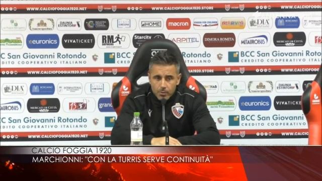 10 Novembre 2020 - Calcio Foggia 1920, Marchionni: "Con la Turris serve continuità" смотреть онлайн