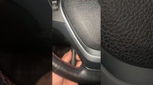 Снятие подушки безопасности BMW f30